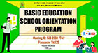 Basic Ed Virtual Orientation