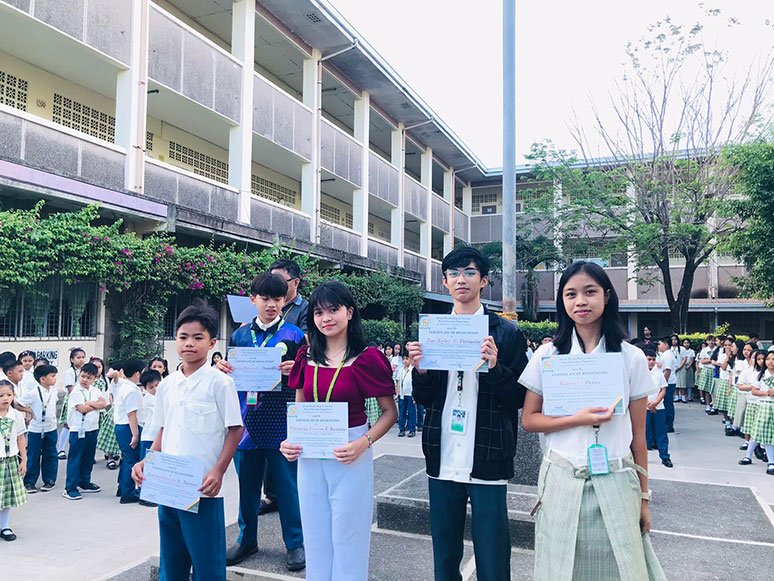 Basic Ed Students Values Awardees img